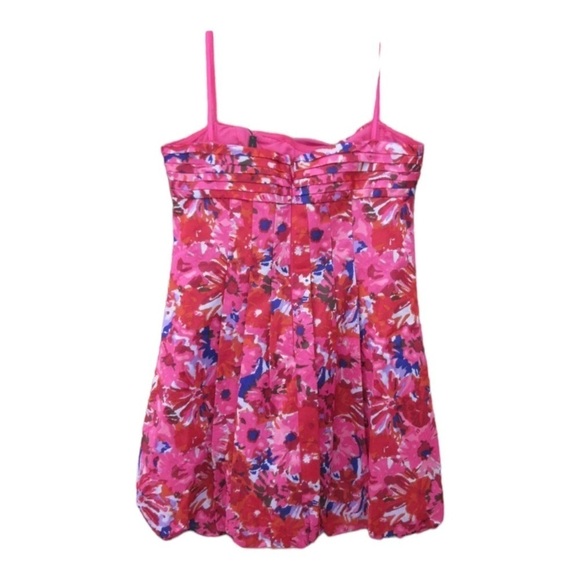 BCBG MAXAZRIA Pink Begonia Strapless Bubble Mini Dress Size 4 NWT - Picture 8 of 10